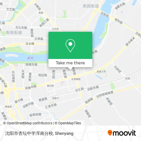沈阳市杏坛中学浑南分校 map