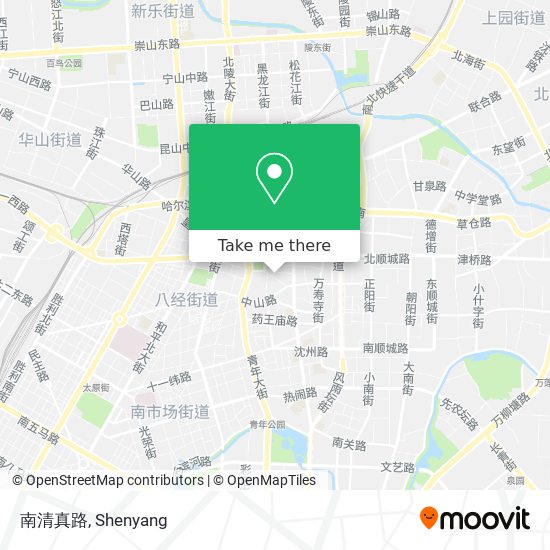 南清真路 map