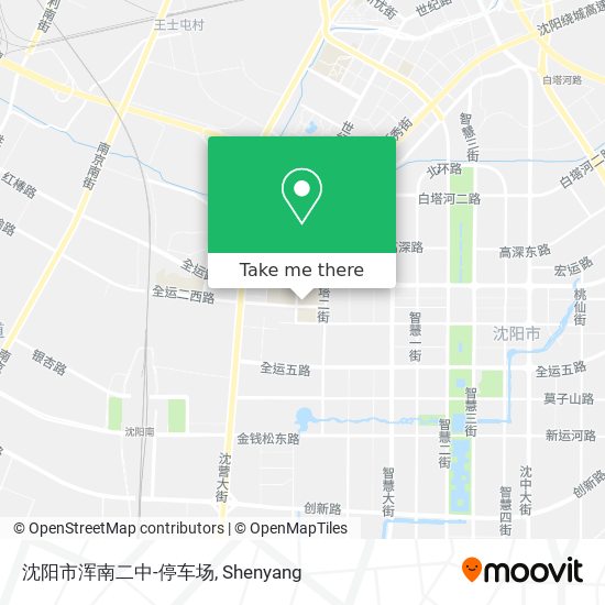 沈阳市浑南二中-停车场 map