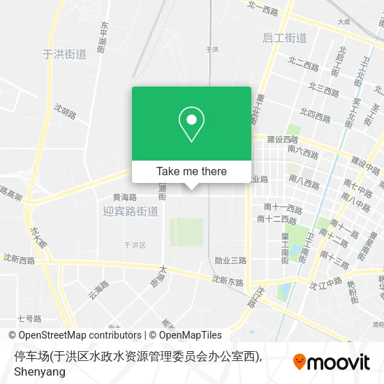 停车场(于洪区水政水资源管理委员会办公室西) map