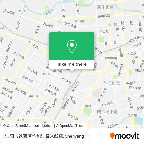 沈阳市铁西区均和过桥米线店 map