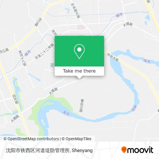 沈阳市铁西区河道堤防管理所 map