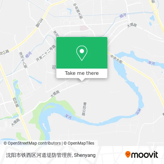 沈阳市铁西区河道堤防管理所 map