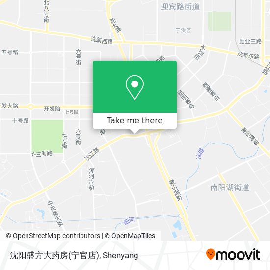 沈阳盛方大药房(宁官店) map