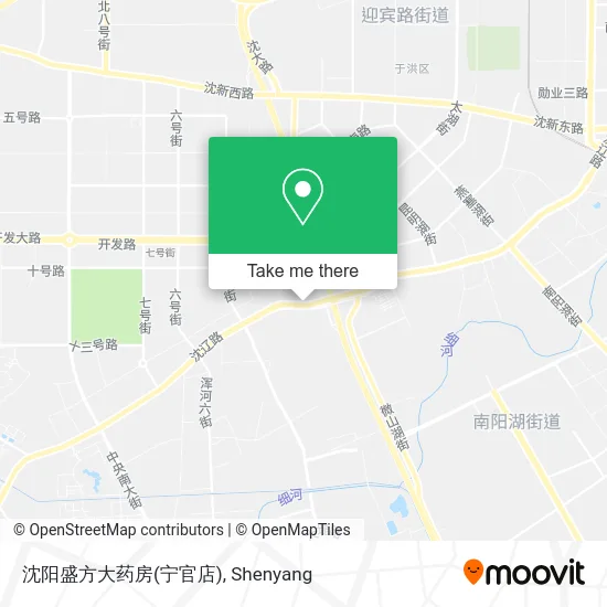沈阳盛方大药房(宁官店) map