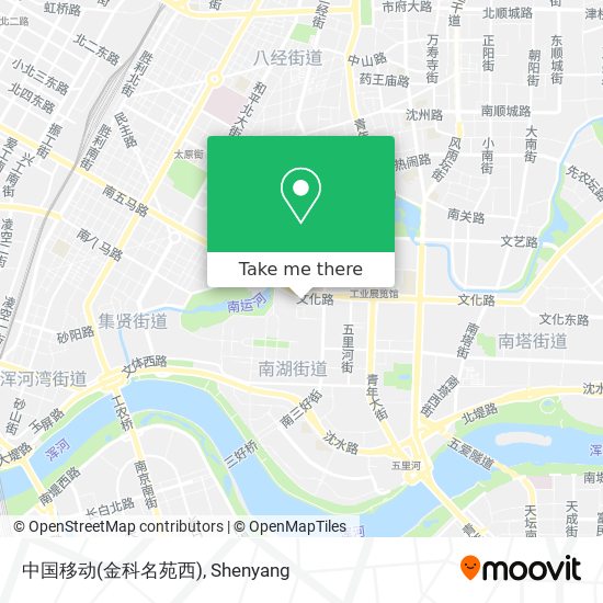 中国移动(金科名苑西) map