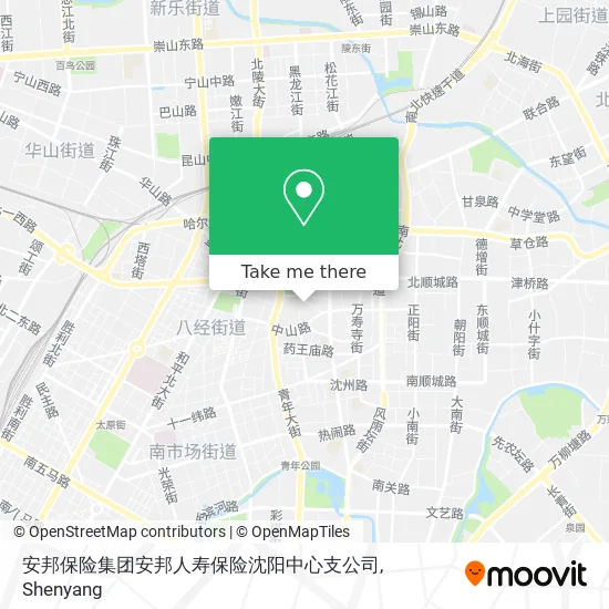 安邦保险集团安邦人寿保险沈阳中心支公司 map