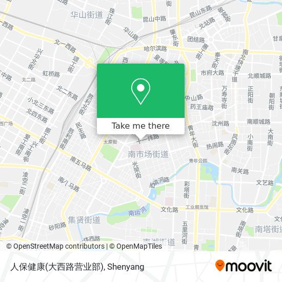 人保健康(大西路营业部) map