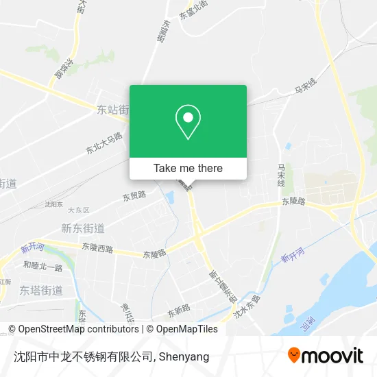 沈阳市中龙不锈钢有限公司 map