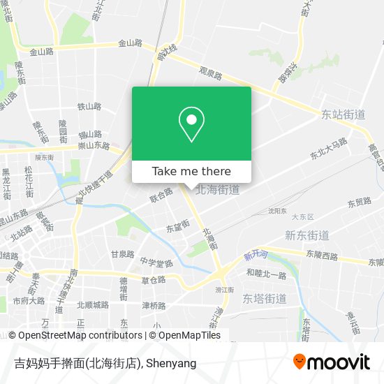 吉妈妈手擀面(北海街店) map