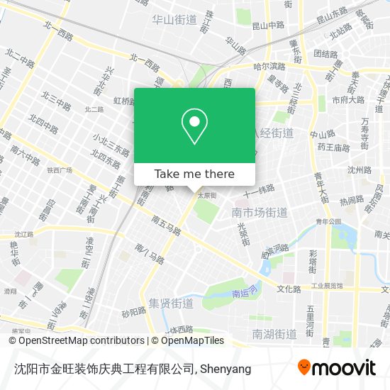 沈阳市金旺装饰庆典工程有限公司 map