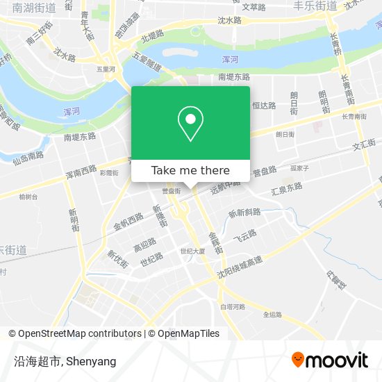 沿海超市 map