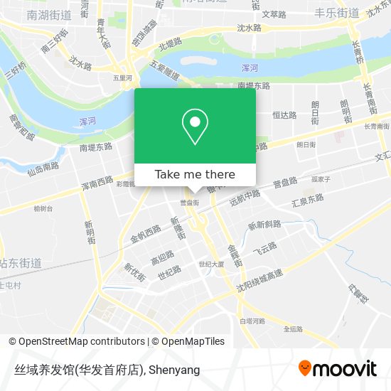 丝域养发馆(华发首府店) map