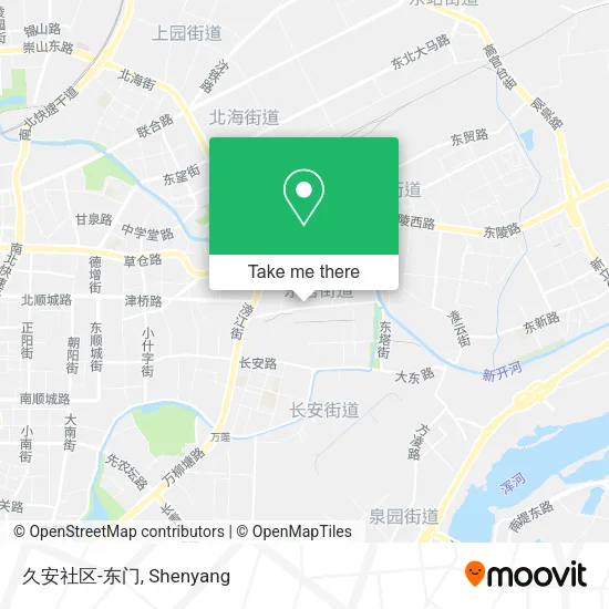 久安社区-东门 map