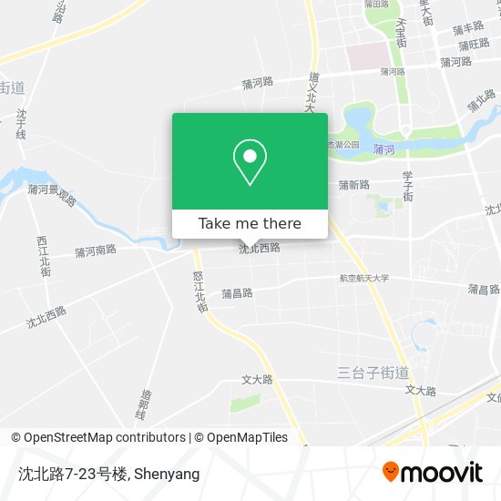 沈北路7-23号楼 map