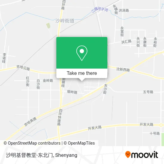 沙明基督教堂-东北门 map