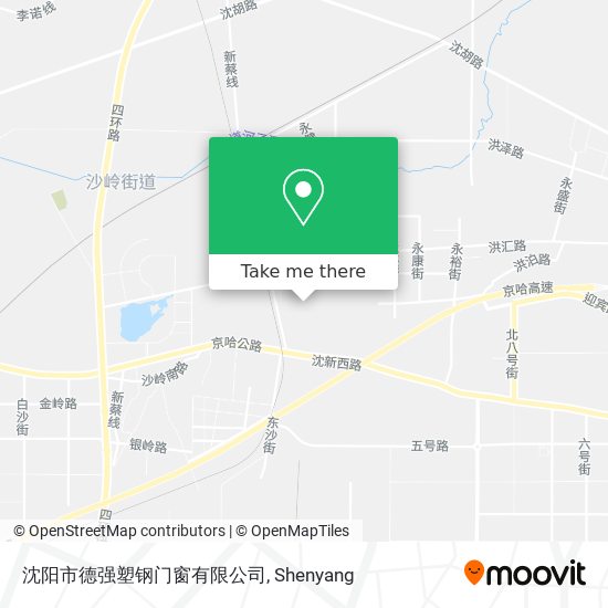 沈阳市德强塑钢门窗有限公司 map