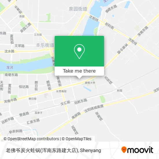 老佛爷炭火蛙锅(浑南东路建大店) map
