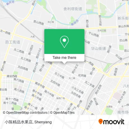 小陈精品水果店 map