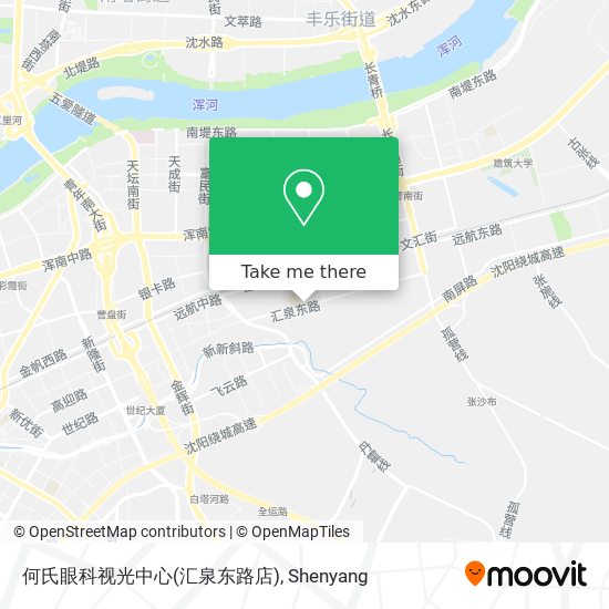 何氏眼科视光中心(汇泉东路店) map