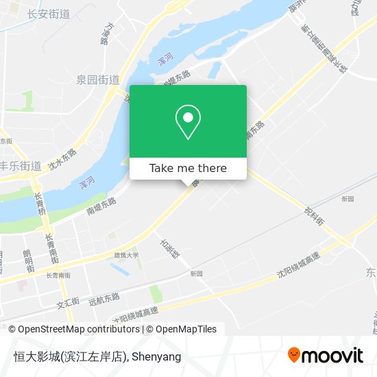 恒大影城(滨江左岸店) map