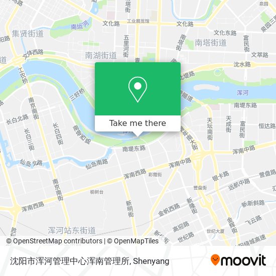 沈阳市浑河管理中心浑南管理所 map
