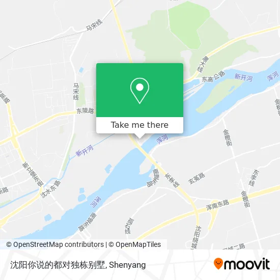 沈阳你说的都对独栋别墅 map