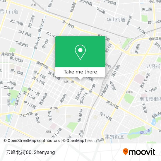 云峰北街60 map