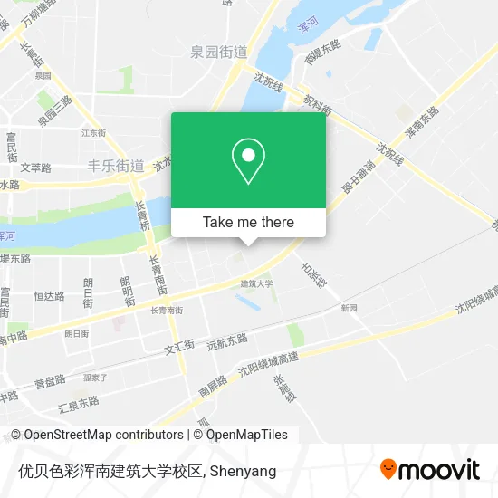 优贝色彩浑南建筑大学校区 map