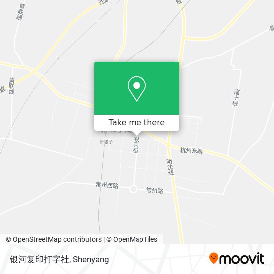 银河复印打字社 map
