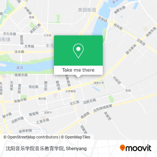 沈阳音乐学院音乐教育学院 map