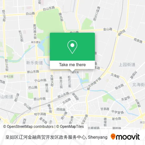 皇姑区辽河金融商贸开发区政务服务中心 map