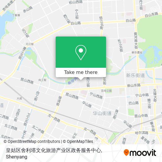 皇姑区舍利塔文化旅游产业区政务服务中心 map