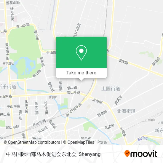 中马国际西部马术促进会东北会 map