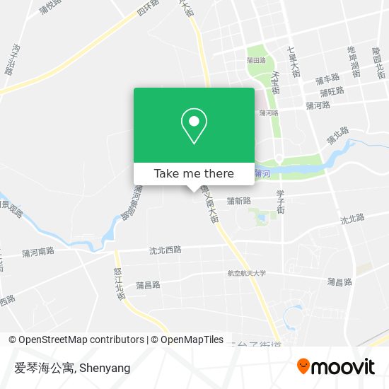 爱琴海公寓 map