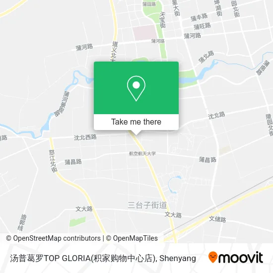 汤普葛罗TOP GLORIA(积家购物中心店) map