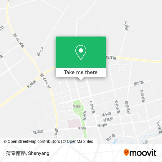 蒲泰南路 map