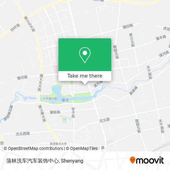 蒲林洗车汽车装饰中心 map