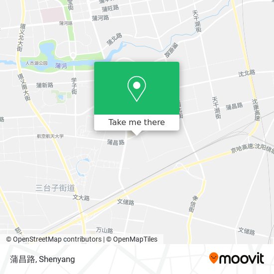 蒲昌路 map