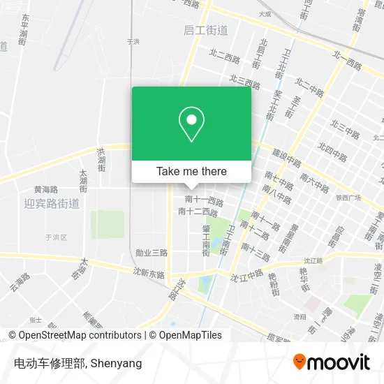 电动车修理部 map
