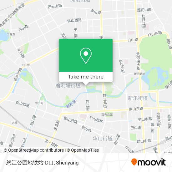 怒江公园地铁站-D口 map