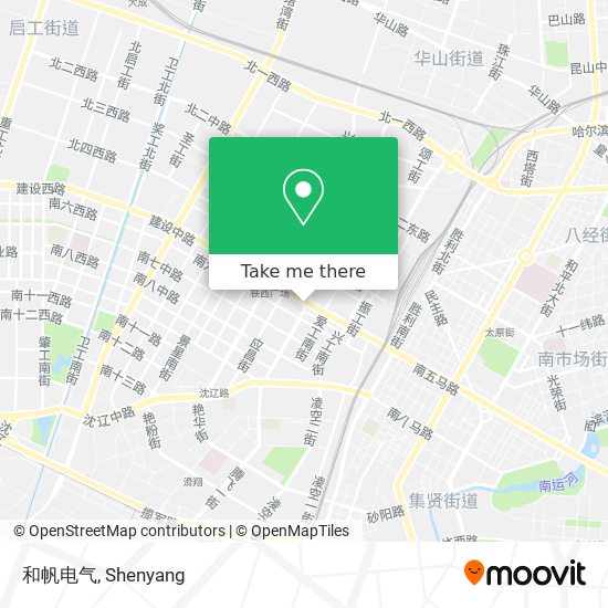 和帆电气 map