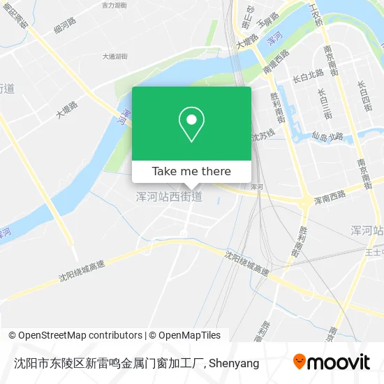 沈阳市东陵区新雷鸣金属门窗加工厂 map