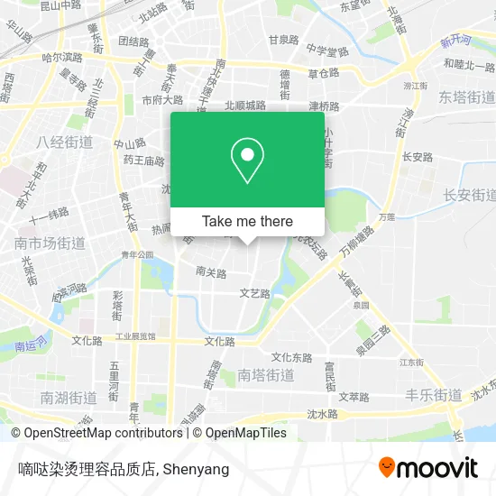 嘀哒染烫理容品质店 map