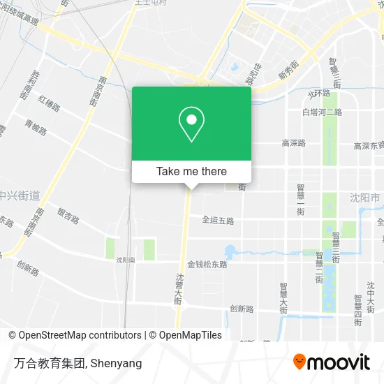 万合教育集团 map