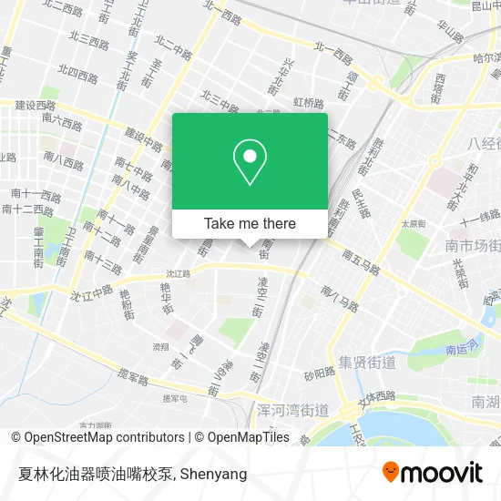 夏林化油器喷油嘴校泵 map