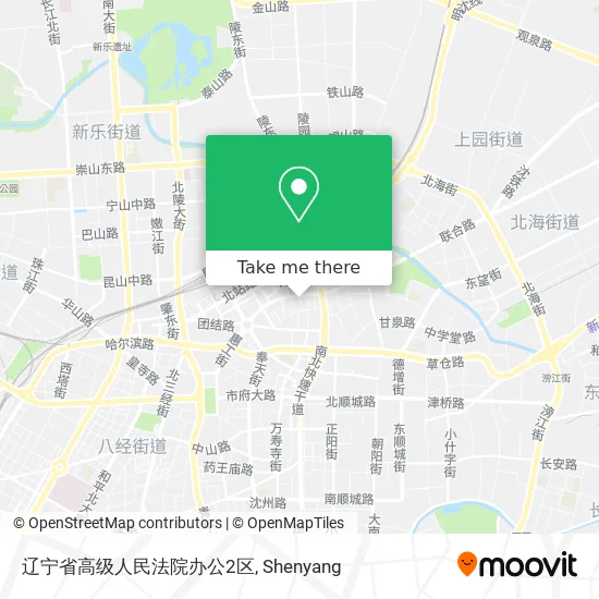 辽宁省高级人民法院办公2区 map