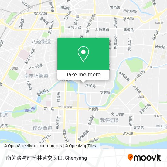 南关路与南翰林路交叉口 map