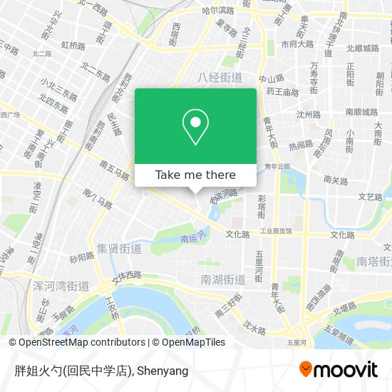 胖姐火勺(回民中学店) map