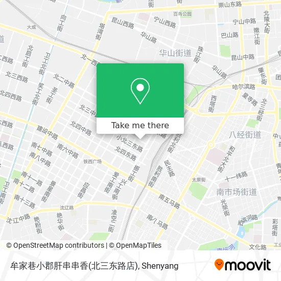 牟家巷小郡肝串串香(北三东路店) map